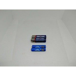 4 Count Rayovac/Super HeavyDuty AAA/AA 1.5V Alkaline Non-Rechargeable Batteries